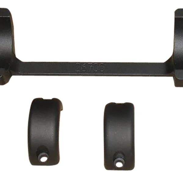 DNZ 62700 Game Reaper-Remington Scope Mount/Ring Combo Matte Black 1"