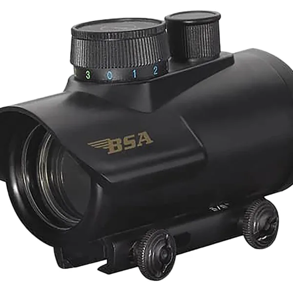 BSA HMRGBD30CP 30 MM Red, Green, Blue Dot  Matte Black 1 x 30 mm 5 MOA Dot