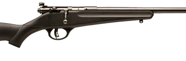 Savage Arms 13775 Rascal  Youth 22 LR 1rd 16.13" Matte Black Sporter Barrel, Matte Black Carbon Steel Receiver, Black Fixed Synthetic Stock, Right Hand
