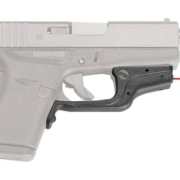 Crimson Trace 0143801 LG-443 Laserguard  Compatible w/Glock 42/43, Red Laser Black Polymer
