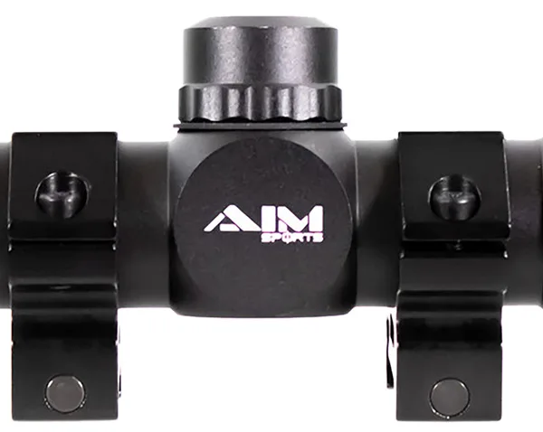 Aim Sports JTM432B Tactical Compact Black Anodized 4x 32mm 1" Tube Mil-Dot Reticle