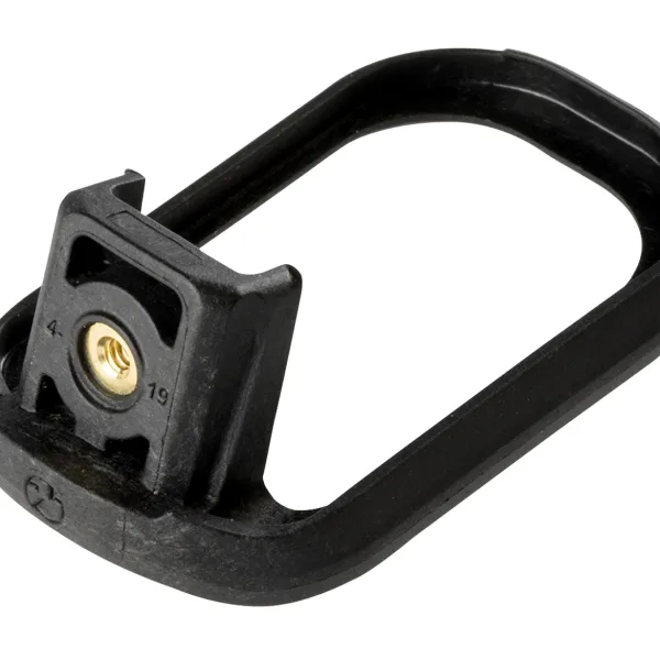 Magpul MAG950-BLK GL Enhanced Mag Well  Compatible w/Gen4 Glock 19/23/32/38 Black Polymer