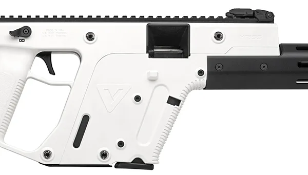 Kriss USA KV22CAP00 Vector CRB Gen2 Full Size 22 LR 10+1 16" Black Chrome Moly Barrel Alpine Cerakote Aluminum Receiver Apline White 6 Position Stock Right Hand
