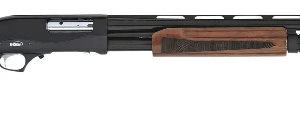 TriStar 23129 Cobra III  Full Size 12 Gauge Pump 3" 5+1 28" Black Vent Rib Barrel, Black Steel Receiver, Fixed Walnut Stock, Beretta/Benelli Mobil Choke Tube, Right Hand