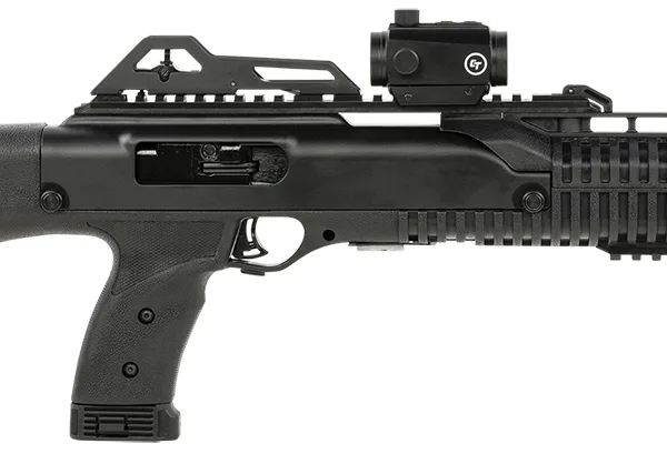 Hi-Point 4595TSRDCT 4595TS Carbine 45 ACP 9+1 17.50" Black Threaded Barrel, Black receiver w/Picatinny Rail, Picatinny Rail Forend, Skeletonized Black Synthetic Stock, Black Polymer Grip, Right Hand