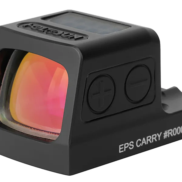 Holosun EPSCARRYRDMRS EPS Carry  Black Anodized 1 x  0.58" x 0.77" 2 MOA Red Dot/32 MOA Circle Multi Reticle