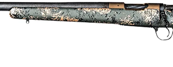 Christensen Arms 8010620900 Ridgeline FFT 7mm-08 Rem 4+1 20" Carbon Fiber/Threaded Barrel, Burnt Bronze Cerakote, Green with Black/Tan Accents Stock, Left Hand