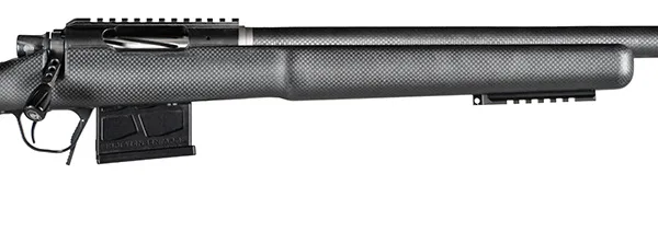 Christensen Arms 8010500400 TFM Long Range Full Size 6mm Creedmoor 4+1, 24" Carbon Fiber Target Profile Barrel, Black Nitride Aluminum Receiver, Natural Carbon Fiber Fixed Long Range Stock