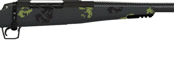 Fierce Firearms TROG300PRC22BF CT Rogue  300 PRC 3+1 22" Carbon Fiber Barrel, Black Cerakote Titanium Rec, Forest Camo Rogue Stock