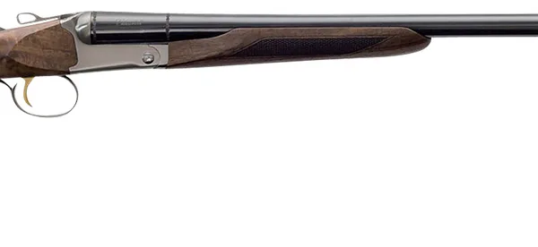 Charles Daly 930356 512 Superior 20 Gauge 3" 2rd 26" Gloss Blued Steel Side by Side Barrel, Silver Steel Receiver, Oiled Walnut Fixed Checkered Stock & Forend, Includes 5 Choke Tubes