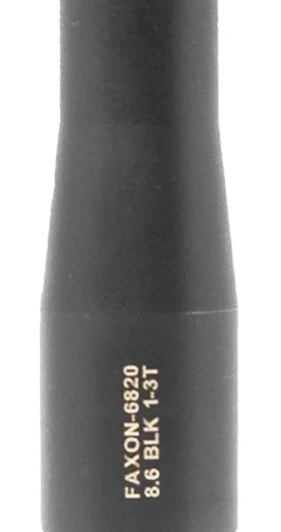 Faxon Firearms 700B863N16NMQ RemAge Modified Light Palma 8.6 Blackout 16" Target Crown Steel QPQ Black Nitride 416R Stainless Steel Barrel