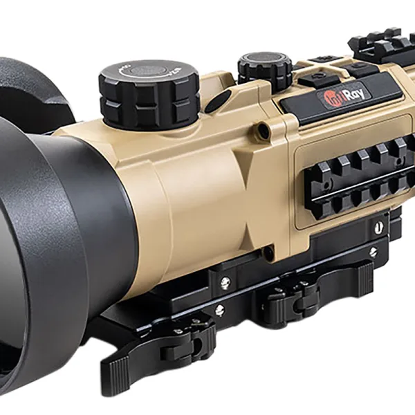 InfiRay Outdoor HYH75W RICO Hybrid 640  Thermal Black 4x75mm Multi- 1 BDC/1 DIY/7 Static Reticle, 8x Zoom, 640x512, 12 Microns, 50 Hz Resolution