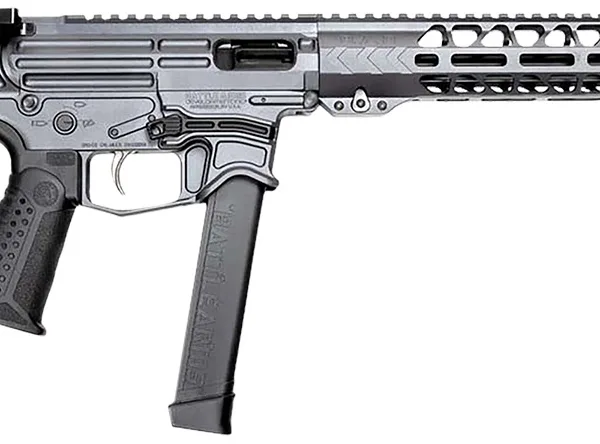 Battle Arms Development XIPHOS001 Xiphos  30+1 16" Black Barrel, Combat Gray Picatinny Rail Aluminum Receiver, M-LOK Handguard, Black Synthetic Stock, Adj Black Grip