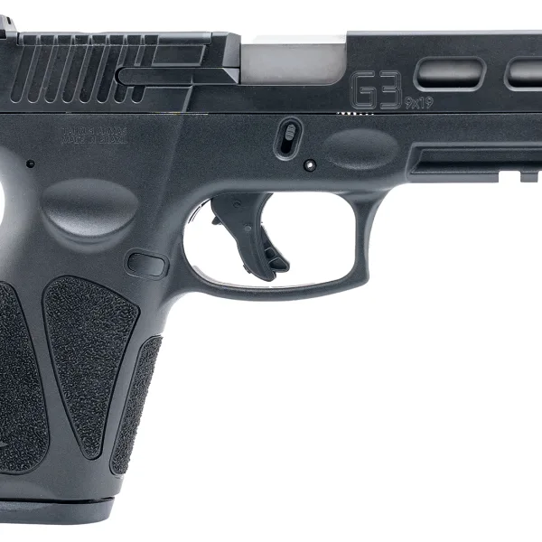 Taurus 1-G3P941-STL G3  Full Size Frame 9mm Luger 17+1 4" Stainless Stainless Steel Barrel, Tungsten Gray Cerakote Stainless Steel Optic Cut/Serrated Slide, Gray Polymer Frame w/Picatinny Rail