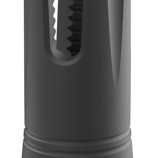 Breek Arms BRK4318 Scorch 3-Prong Flash Hider Black Nitride Steel 1/2"x28 Threads 9mmLuger Compatible w/ Breek-LOK 3QD