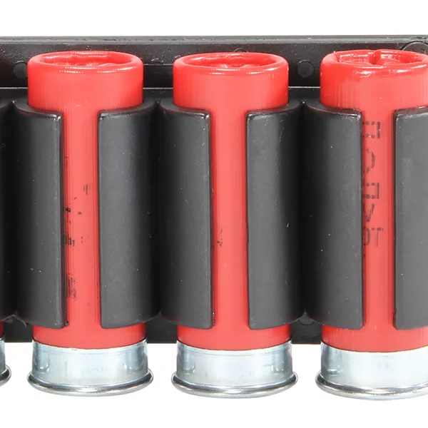 TacStar 1081168 SideSaddle  Rem 870/1100/1187 12 Gauge 4rd Black Polymer w/Aluminum Mounting Plate