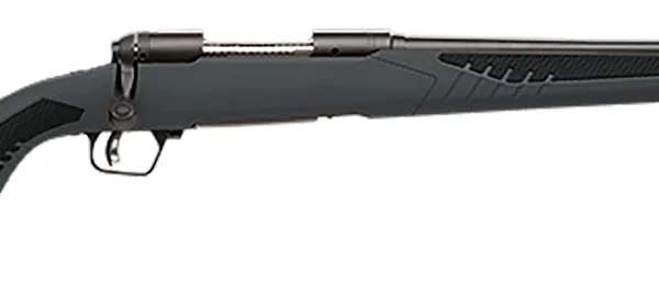 Savage Arms 57041 110 Hunter Full Size 7mm Rem 3+1 24" Matte Black Button-Rifled Barrel, Matte Black Drilled & Tapped Carbon Steel Receiver, Adj AccuStock Matte Gray Synthetic Stock, Right Hand