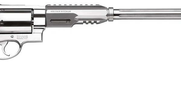 Smith & Wesson 170339 Performance Center Model 460 XVR 460 S&W Mag 5rd 14" MB Stainless Steel Barrel & Cylinder Satin Stainless Steel Frame with Black Polymer Grip Includes Bipod