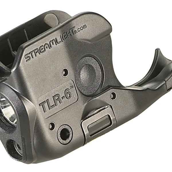 Streamlight 69276 TLR-6 Gun Light  Black 100 Lumens White LED/Red Laser Kimber Micro