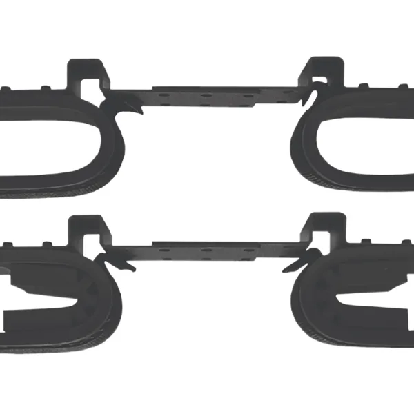 Rugged Gear 10075 Gun Rack Overhead Black Steel Holds 2 Rifle/Shotgun