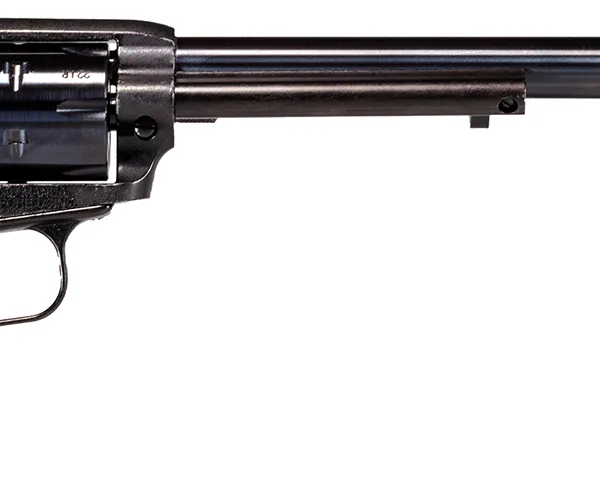 Heritage Mfg RR22MB9 Rough Rider  22 LR/22 WMR 6 Shot, 9" Black Steel Barrel, Black Zinc Alloy Frame, Black Cylinder, Cocobolo Grip, Exposed Hammer