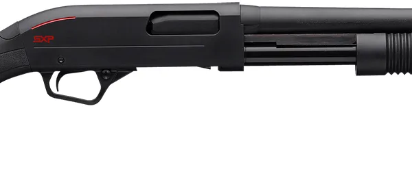 Winchester Repeating Arms 512252695 SXP Defender 20 Gauge 18" 5+1 3" Matte Black Rec/Barrel Matte Black Fixed Textured Grip Paneled Stock Right Hand (Full Size) Includes 1 Cylinder Choke