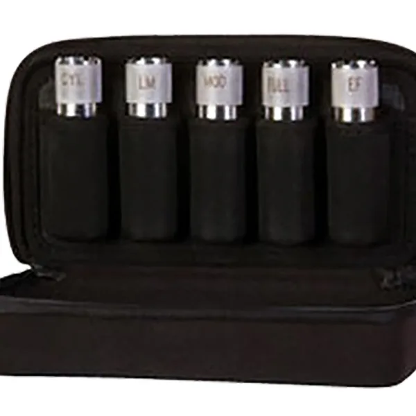Carlson's Choke Tubes 00400 Choke Tube Case Protective Case Black Holds 5 Chokes Nylon Textured