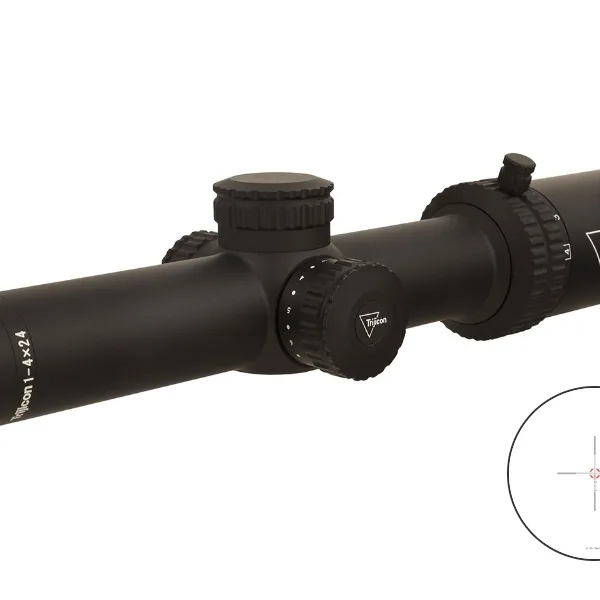 TRIJICON CREDO 1-4X24 BLK 30MM BDC RED
