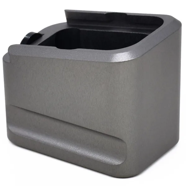 WARNE GLOCK 17/22 MAG EXTENSION GRY