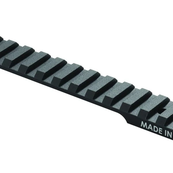 Weaver Mounts 99498 Multi-Slot Base  Extended Black Anodized Aluminum Fits Savage 110 Short Action 20 MOA