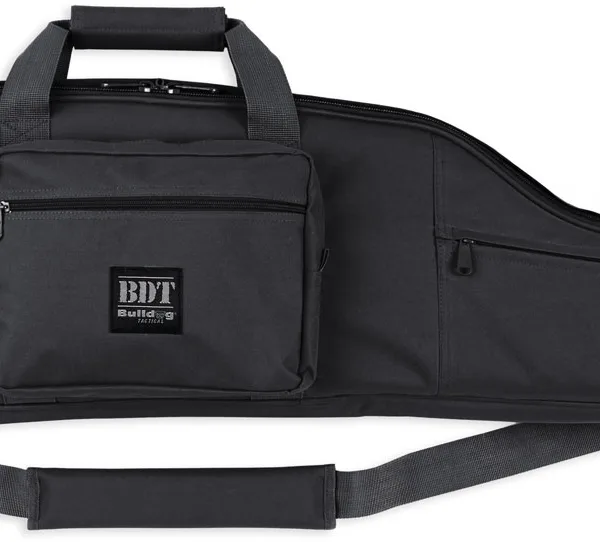 Bulldog BDT8054B BDT Tactical Long Range 54" Black 600D Polyester Scoped Rifle