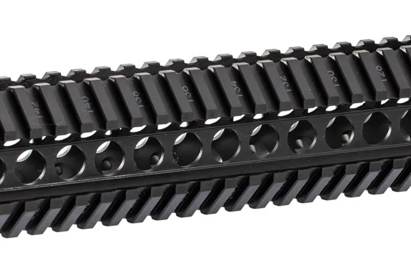 MIDWEST INDUSTRIES INC MICRT15 T-Series AR-15 6061 Aluminum Black Hard Coat Anodized 15"