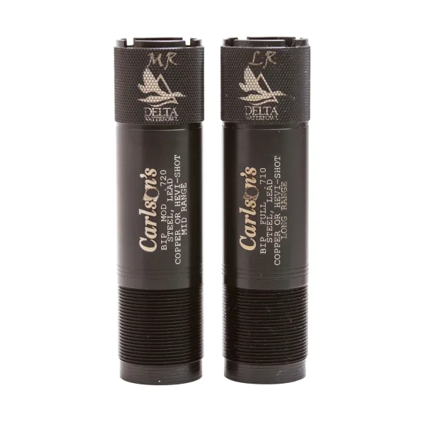 Carlson's Choke Tubes 07360 Delta Waterfowl Extended Choke Browning Invector Plus 12 Gauge Mid/Long Range 17-4 Stainless Steel