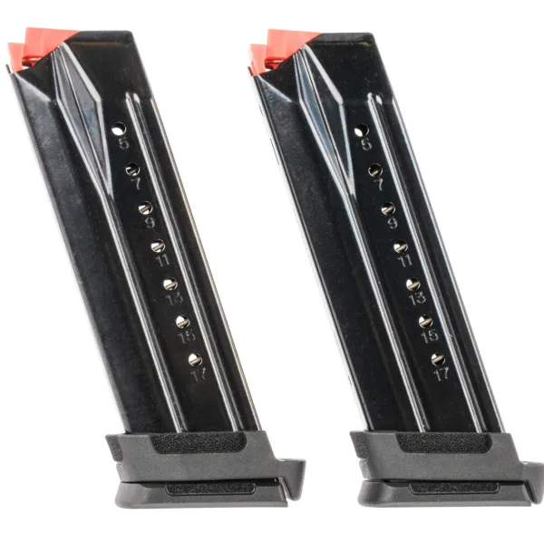 Ruger 90691 Security-9 Value Pack 17rd 9mm Luger Black Oxide Steel 2 Per Pack