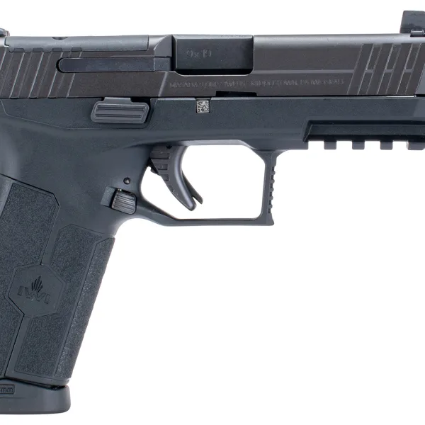 IWI US M9ORP17T MASADA Tactical 9mm Luger 17+1 4.60" Black Button Rifled/Threaded Steel Barrel/Black Optic Ready/Serrated Slide/Black Polymer Frame w/Picatinny Rail/Black Polymer Grips Ambidextrous