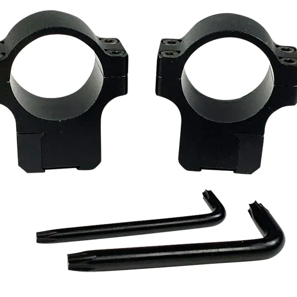 CZ-USA 40086 CZ Rings 457/455  Matte Black 1" Medium