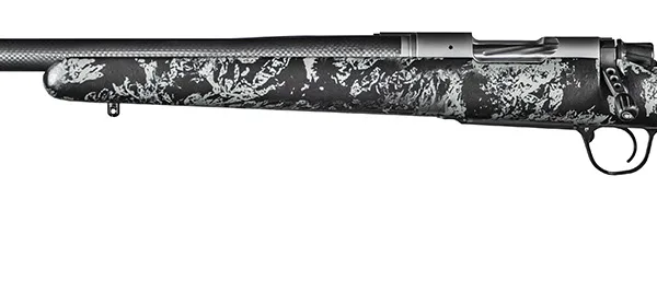 Christensen Arms 8010617400 Ridgeline FFT 7mm-08 Rem 4+1 20" Carbon Fiber/Threaded Barrel, Stainless Steel, Black with Gray Accents Stock, Left Hand