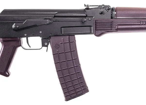 Arsenal SAM567PM SAM5  5.56x45mm NATO 30+1 16.30" Matte Black Steel Threaded Barrel, Matte Black Scope Rail Steel Receiver, Polymer Handguard, Fixed Plum Synthetic Stock & Polymer Grip