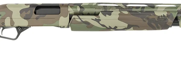 Winchester Repeating Arms 512433391 SXP Waterfowl Hunter 12 Gauge 26" 4+1 (2.75") 3" Chamber, Woodland Camo, TruGlo Fiber Optic Sight, Includes 3 Invector-Plus Chokes