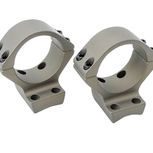 Talley SB930735 Scope Mount/Ring Combo  Smoked Bronze Cerakote 1" Tube Fits X-Bolt Low Rings