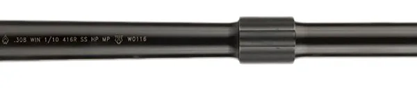 Ballistic Advantage BABL308021PQ Premium Series  308 Win 18" Threaded Hanson Profile, Midlength with Low Pro Gas Block, Black QPQ 4150 Chrome Moly Vanadium Steel, Fits AR-10