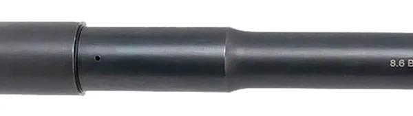 Faxon Firearms A0A863P12NGQ Big Gunner Duty 8.6 Blackout 12" Target Crown Black Oxide 4150 Steel Barrel Fits AR10