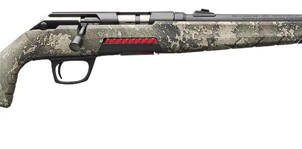 Winchester Repeating Arms 525206186 Xpert  Full Size 17 WSM 8+1 18" Matte Black Sporter Barrel, Matte Black Steel Drilled & Tapped Receiver, Fixed TrueTimber Strata Molded Synthetic Stock