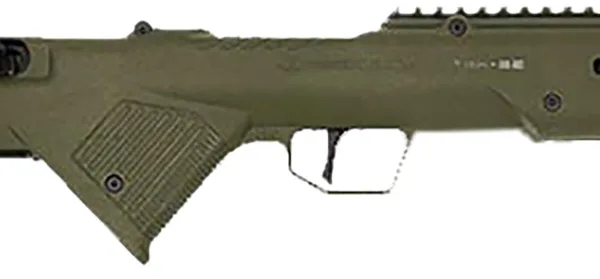 Desert Tech TRKRF2218GRN  Trek-22 Green Compact 22 LR 18" Free Floating Steel Barrel, Picatinny Rail Receiver, M-LOK Handguards, Fixed Polymer Stock, Suppressor Ready