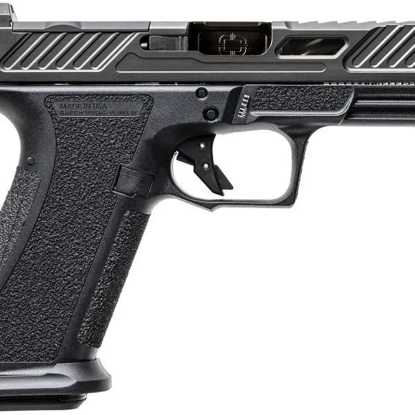 Shadow Systems SS3040CA XR920 Elite 9mm 10+1 Black Black Nitride Optic Cut/Serrated/Window Cut Stainless Steel Slide Black Black Interchangeable Backstrap Grip *CA Compliant