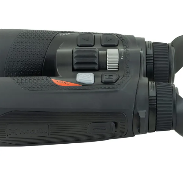 Nocpix QUESTH50R Quest H50R LRF Thermal Rangefinding Binocular Black 4x50mm, 640x480 12 Microns 60Hz Resolution, Zoom Digital 8x