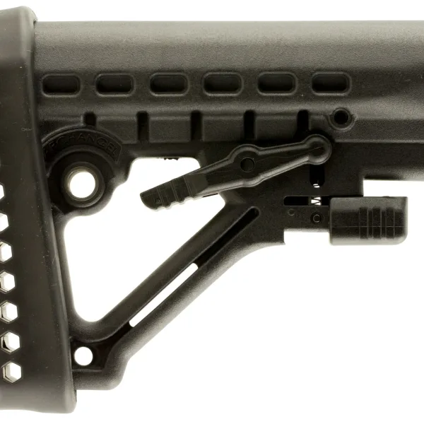 Archangel AA120 Heavy Duty  Black Synthetic, 6 Position, Fits AR-Platform with Commercial Tube