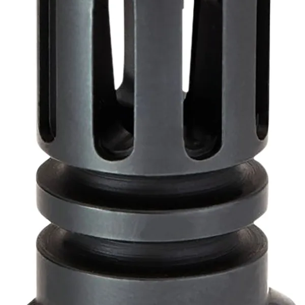 Gemtech 12145 Quickmounts Flash Hider Black Steel with 1/2"-28 tpi Threads & 2.40" OAL for 5.56x45mm NATO AR-Platform