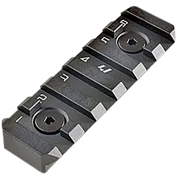 Strike Industries LINKRS6BK MLOK LINK Rail Section- 6 Slots  Black Anodized
