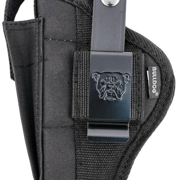 Bulldog FSN7 Extreme  OWB Black Nylon Belt Loop/Clip Fits S&W M&P/2-4"  Standard Auto/Glock 19 Ambidextrous